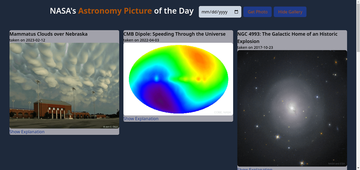 NASA APOD App